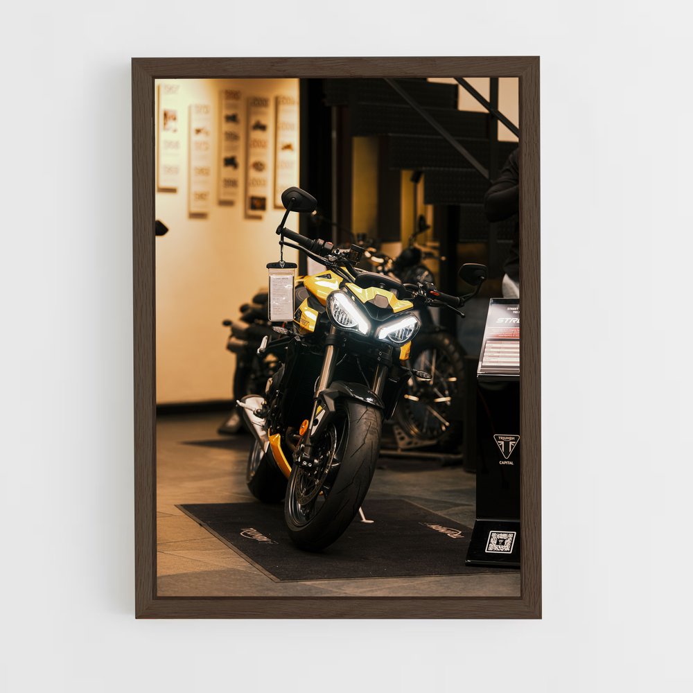 Poster Street triple r élégant – affiche Triumph (vue 5)
